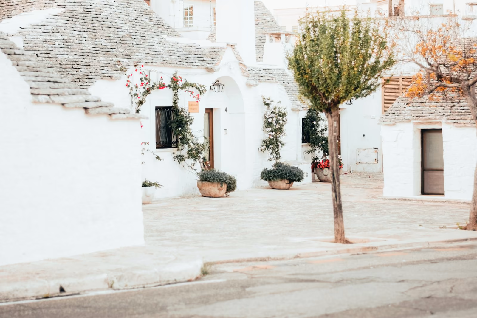 Vy över Alberobello