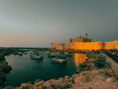 Flyg till Alexandria, Egypten