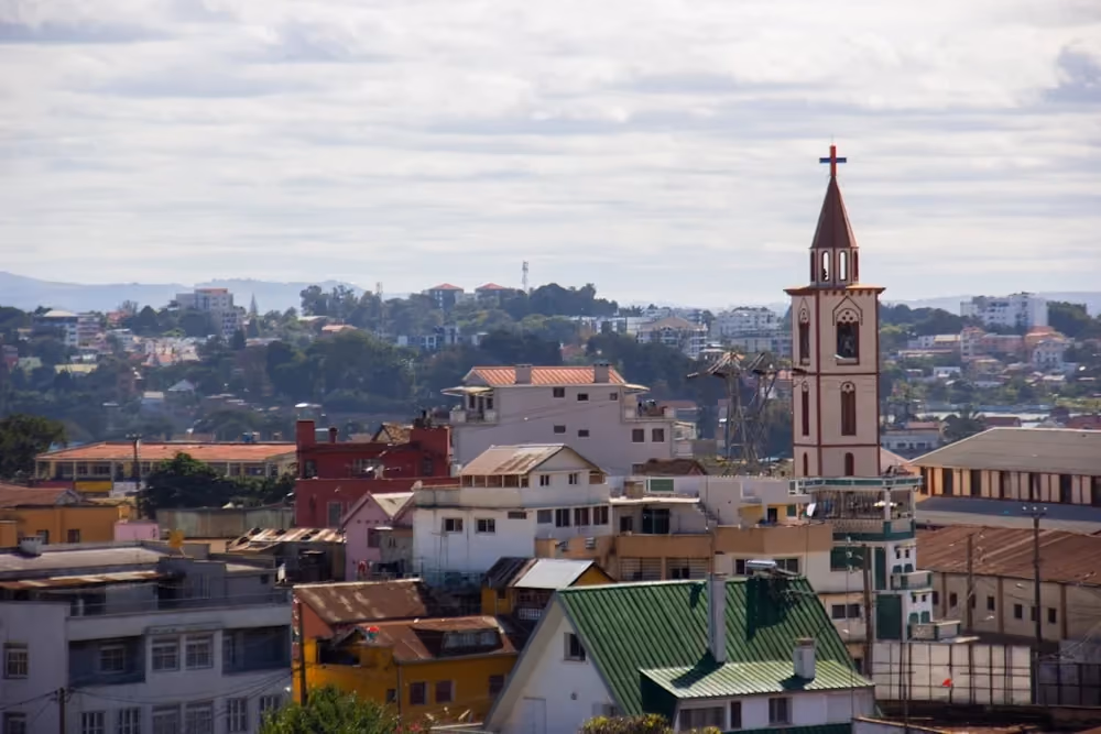 Vy över Antananarivo
