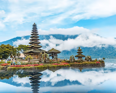 Flyg till Bali, Indonesien