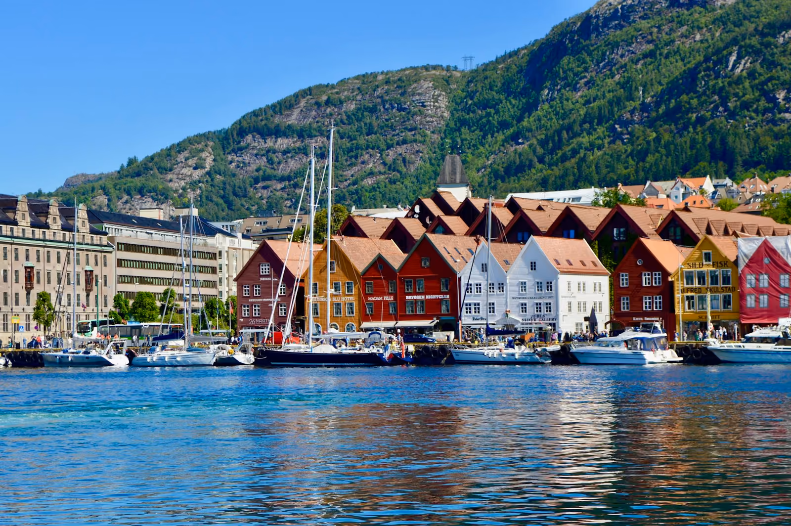 Vy över Bergen