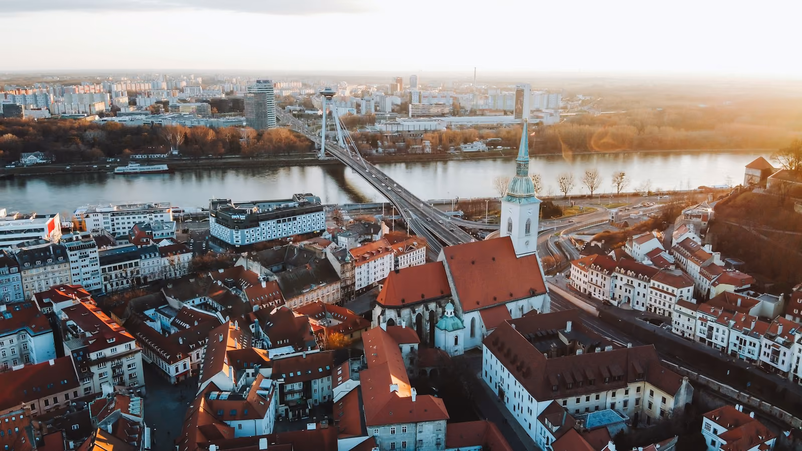 Vy över Bratislava