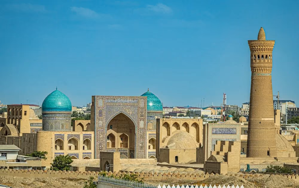 Vy över Bukhara