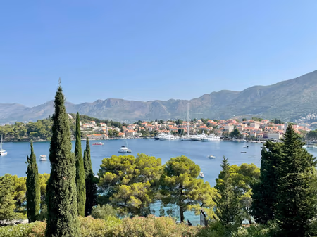Flyg till Cavtat, Kroatien