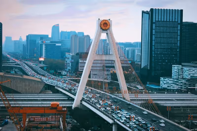 Flyg till Chengdu, Kina