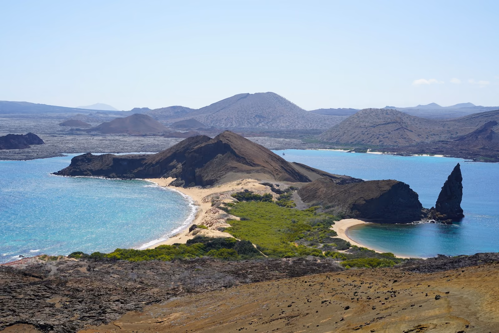 Vy över Galápagos