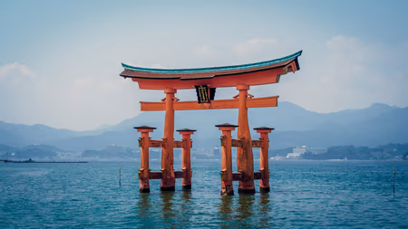 Flyg till Hiroshima, Japan
