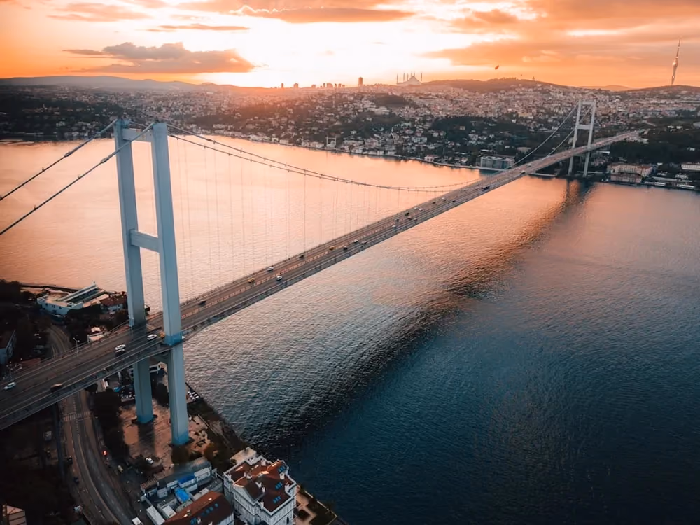 Vy över Istanbul