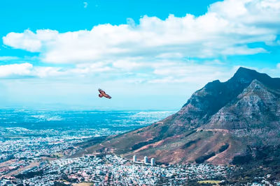 Flyg till Kapstaden, Sydafrika