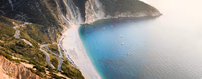 Flyg till Kefalonia, Grekland