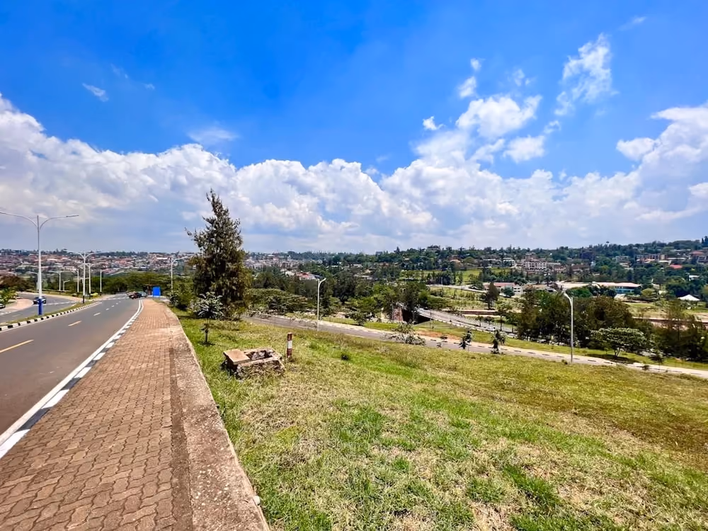 Vy över Kigali