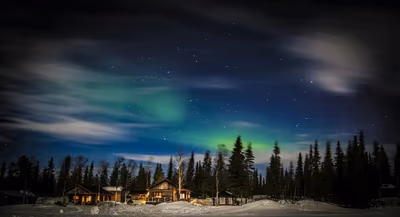 Flyg till Kiruna, Sverige
