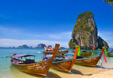 Flyg till Krabi, Thailand