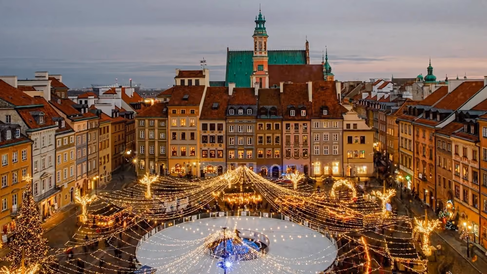 Vy över Kraków