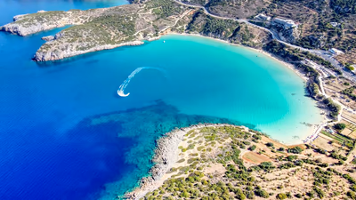 Flyg till Kreta, Grekland