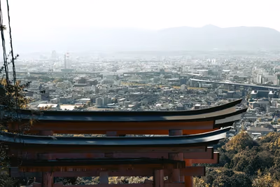 Flyg till Kyoto, Japan