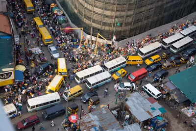 Flyg till Lagos, Nigeria