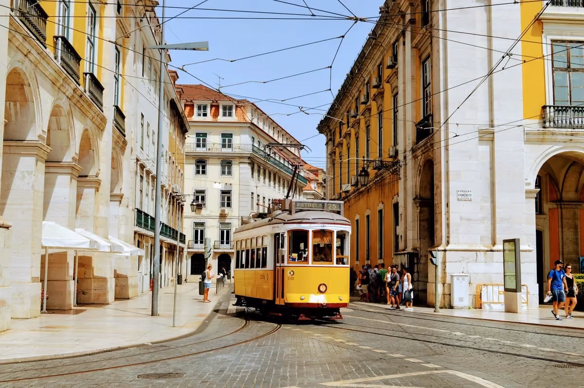 Vy över Lissabon