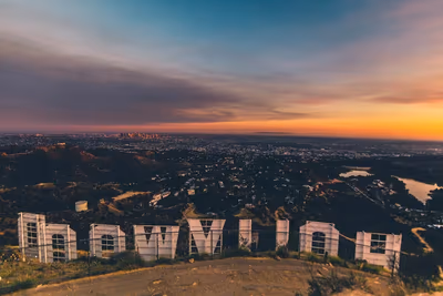 Flyg till Los Angeles, USA