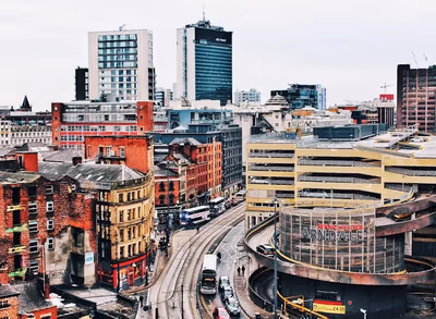 Flyg till Manchester, England