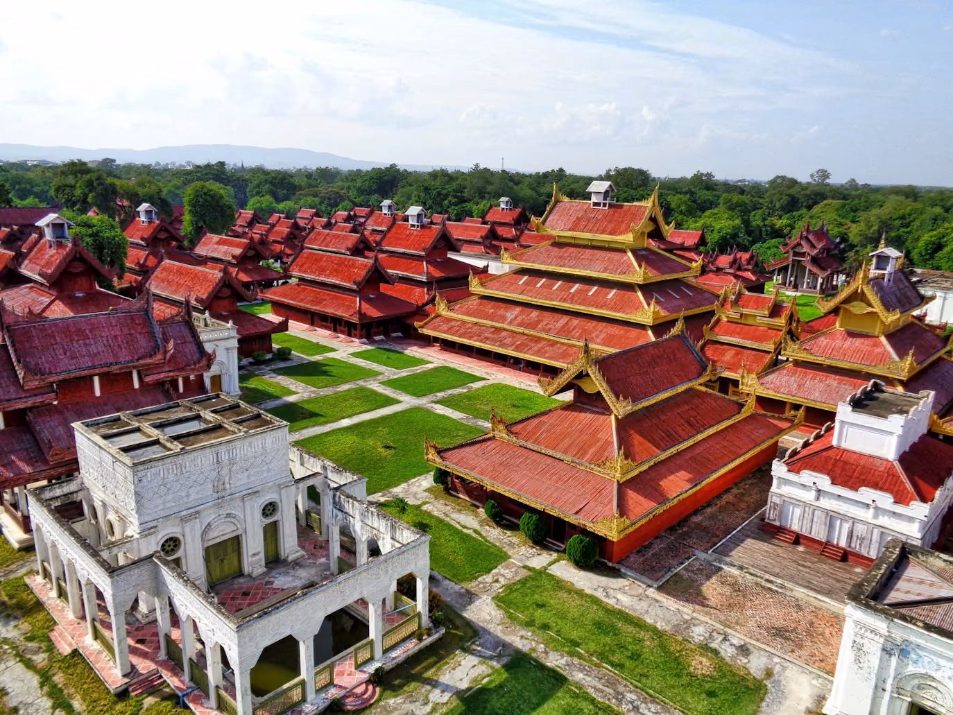 Vy över Mandalay