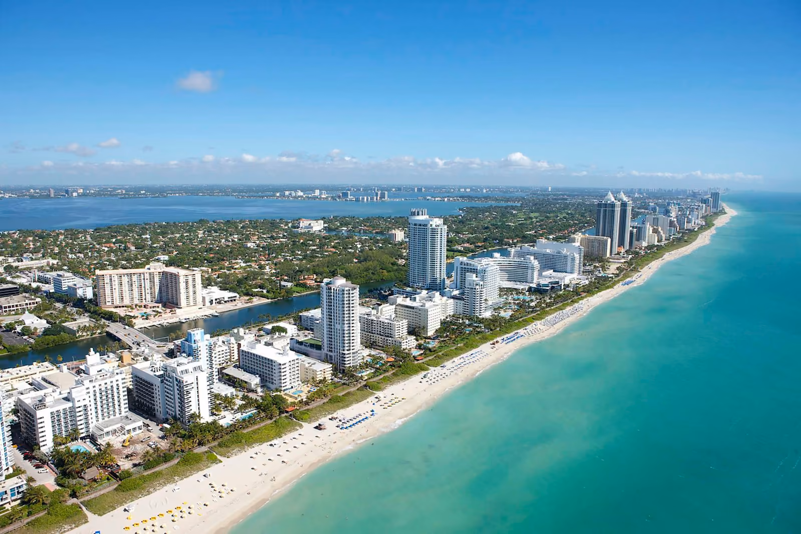 Vy över Miami