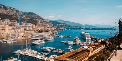 Flyg till Monaco, Monaco