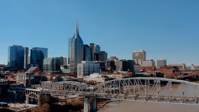 Flyg till Nashville, USA