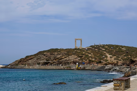 Flyg till Naxos, Grekland