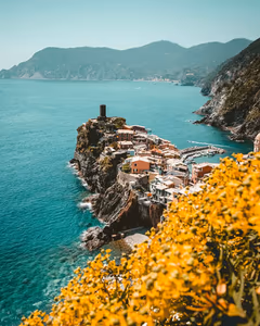 Flyg till Neapel, Italien