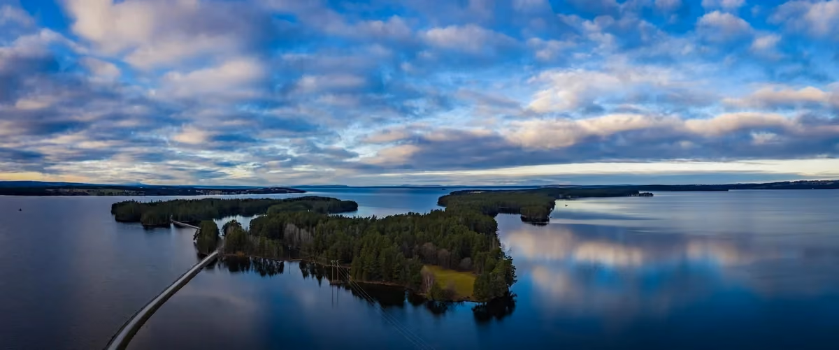 Vy över Östersund