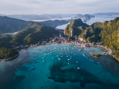 Flyg till Palawan, Filippinerna