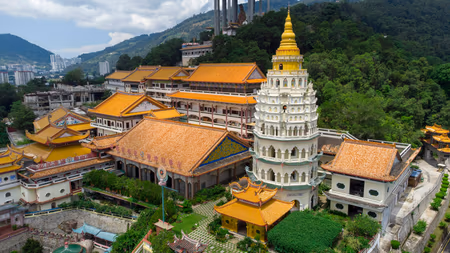 Flyg till Penang, Malaysia