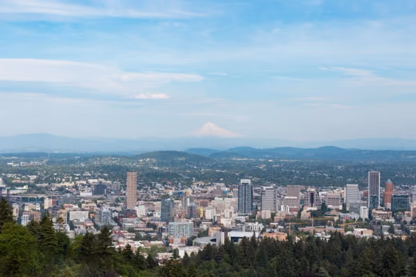 Flyg till Portland, USA