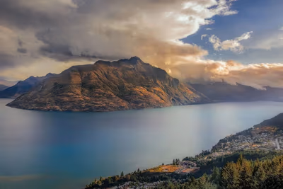 Flyg till Queenstown, Nya Zeeland