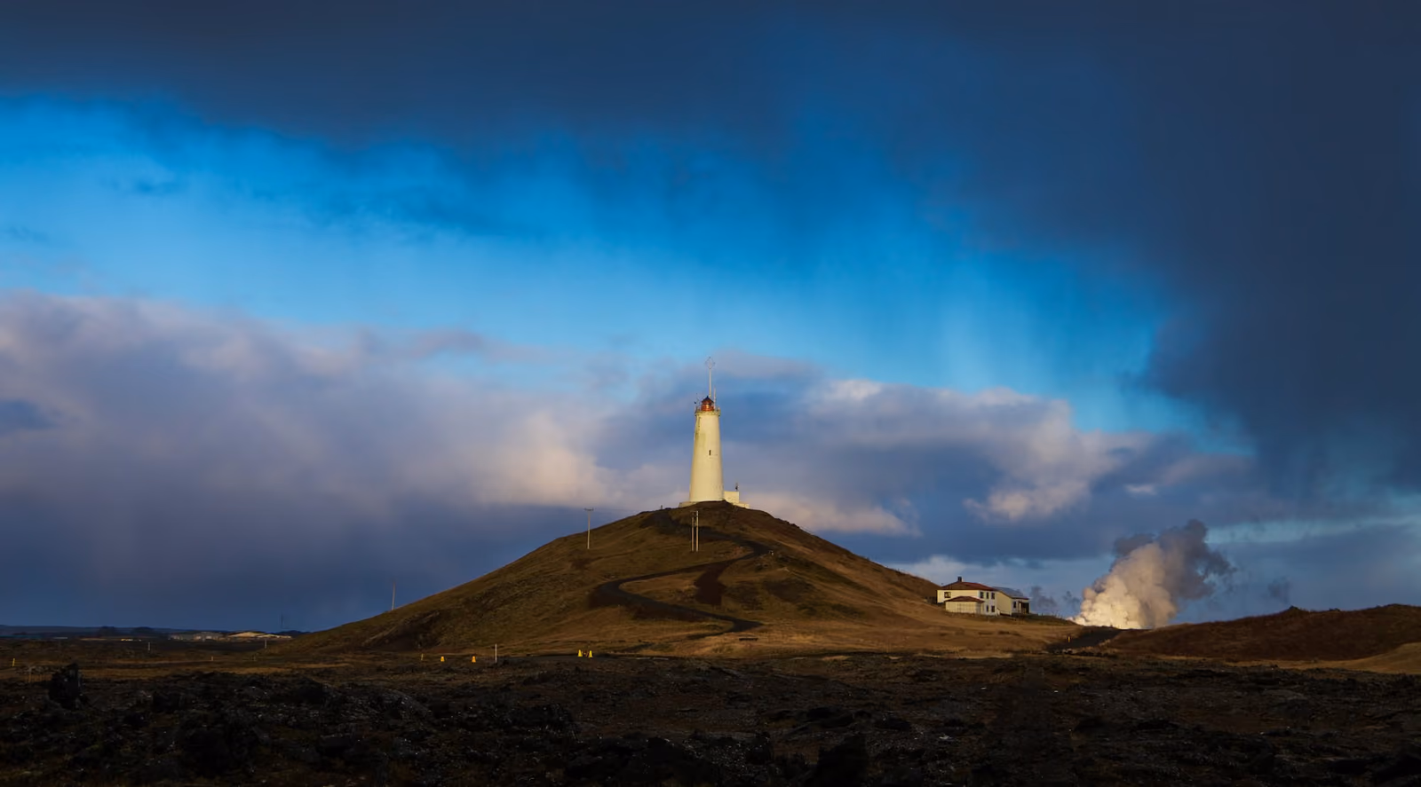 Vy över Reykjanes