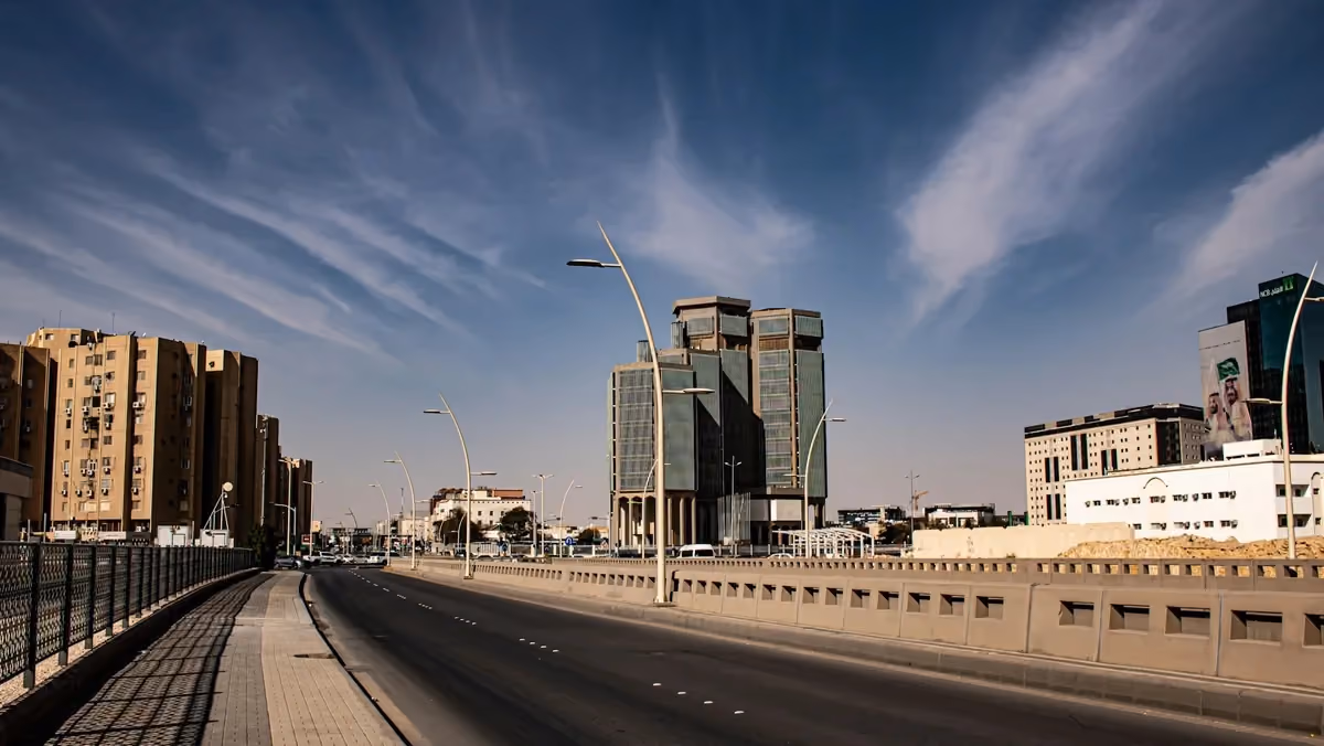 Vy över Riyadh