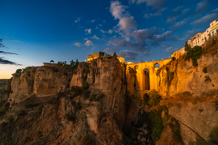 Flyg till Ronda, Spanien