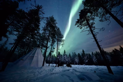 Flyg till Rovaniemi, Finland