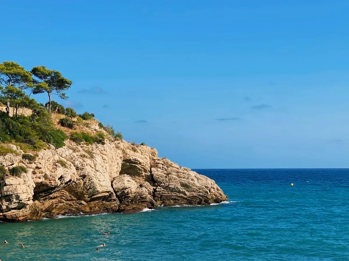 Vy över Salou