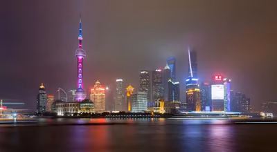 Flyg till Shanghai, Kina