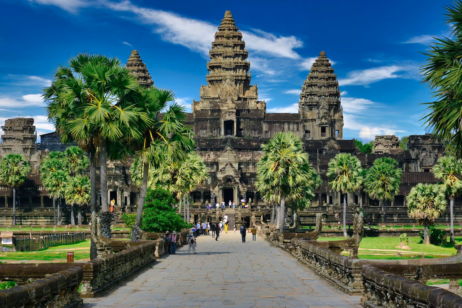 Vy över Siem Reap