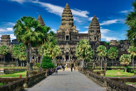 Flyg till Siem Reap, Kambodja
