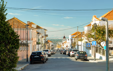 Flyg till Silves, Portugal