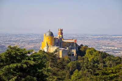 Flyg till Sintra, Portugal