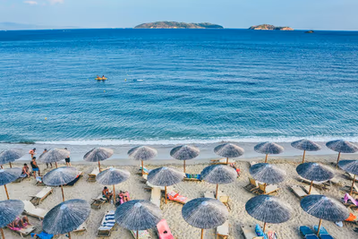 Flyg till Skiathos, Grekland