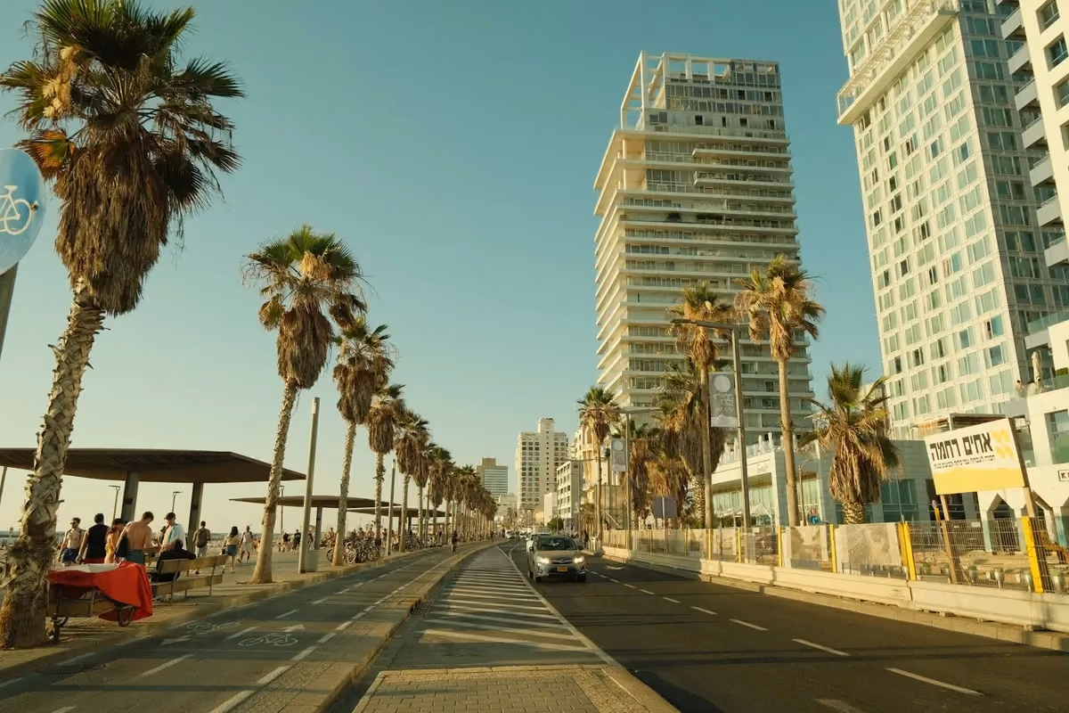 Vy över Tel Aviv