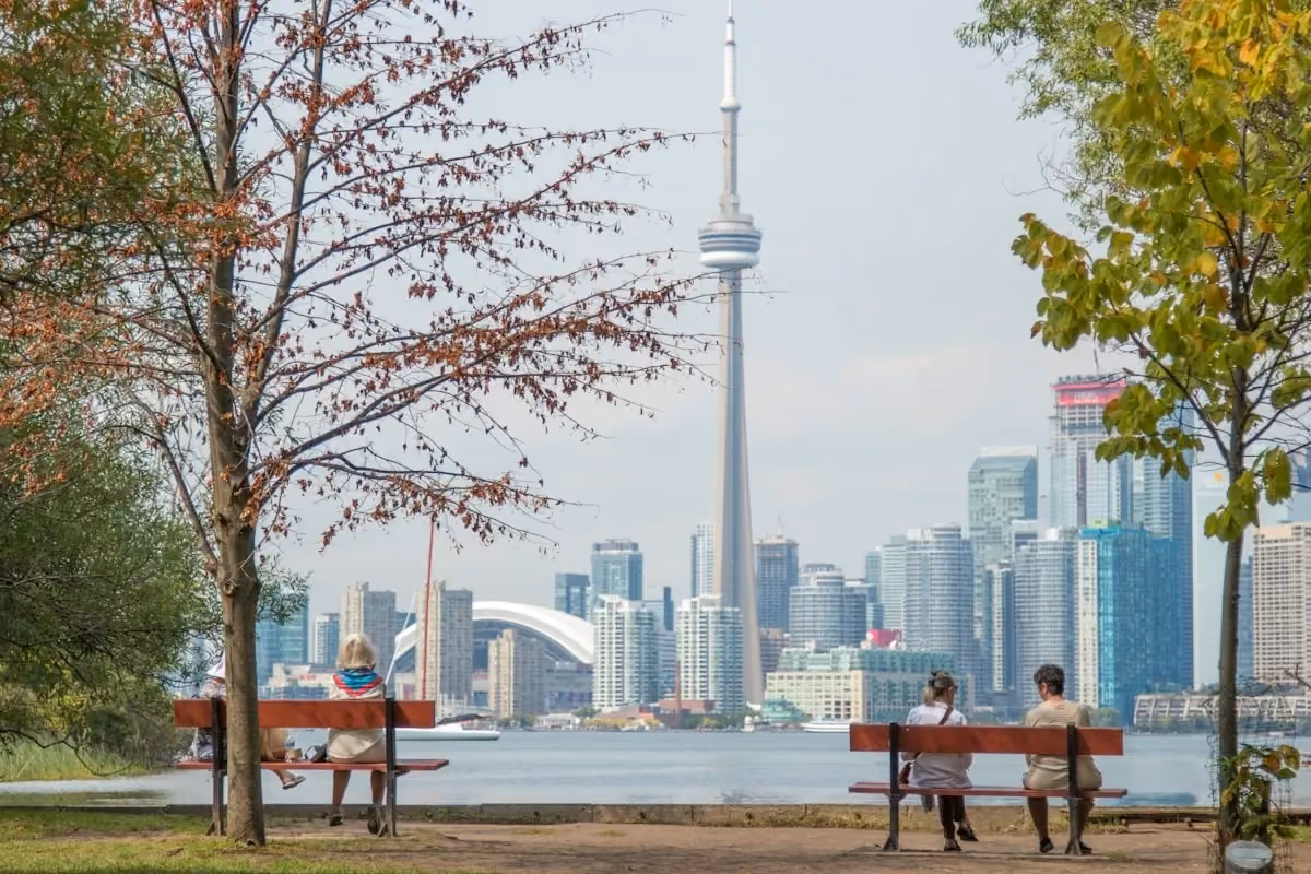 Vy över Toronto