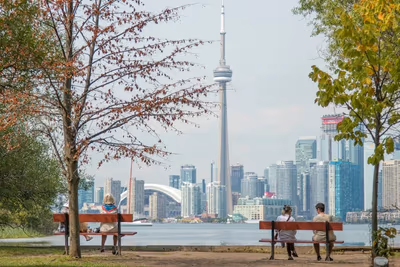 Flyg till Toronto, Kanada