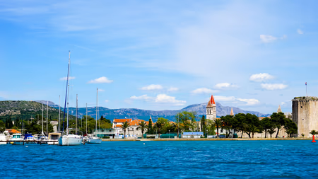 Flyg till Trogir, Kroatien